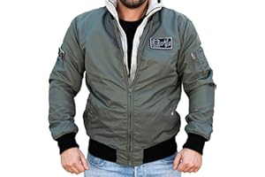 Mycl Turell 2nd Edition Bomberjacke Herren - Wasserabweisend, Sicherheits-Gelprotektoren CE zertifiziert - Stylisch und Sicher - Bomber Jacket - Motorradjacke Vintage Jacke