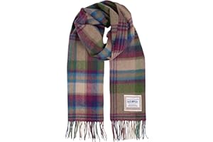 Heritage Traditions 100% Pure Wool Tartan Scarves Shawls and Wraps