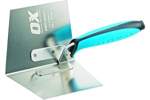 OX TOOLS Pro Dry Wall Internal Corner TROWEL 102 x 127mm