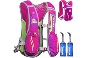 TRIWONDER Sac Trail 5,5L Gilet d'Hydratation Sac à Dos Hydratation Léger pour Marathon Randonnée VTT Course Running Homme Femme