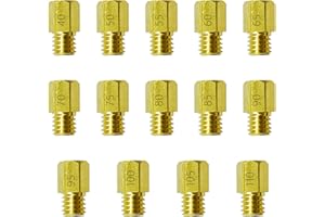 YGQ Kit de chorro principal para carburadores Mikuni VM TM hexagonal grande VM4/042 (#40 - #110)