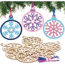Kit Décorations De Noël à Personnaliser Avec Boule à Neige - Lot De 6 Modèles - DIY Pour Enfants - Sans Colle