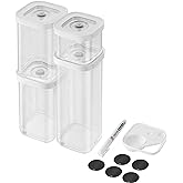 Zwilling Fresh &amp; Cube Saklama Kabı 6'li Set S Beyaz