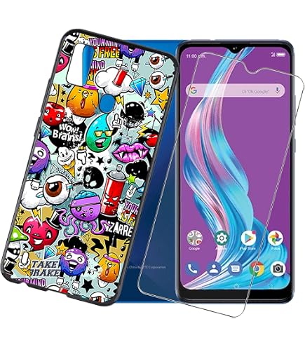 Pellicola Protettiva In Vetro Temperato HHUAN Per ZTE Blade A5 2020 (6.09'') – 4 Pezzi, Durezza 9H, Anti Graffio E Anti Impronta, Bordo Rinforzato - 4