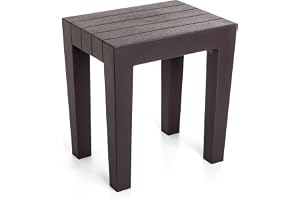 TATAY Pall Badrum, 38x29x41,5 Cm, Klarar upp till 130 Kg, Modell Lombok | Pall för Badrum