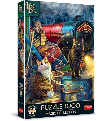 Trefl Puzzle „Tea Time“ – 1000 Teile, Schreibtisch-Design, Für Erwachsene & Kinder Ab 12