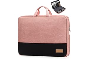 Bagasin Custodia Borsa Porta PC, 15 15,6 16 Pollici Sleeve per Laptop Resistente all'Acqua, Borsa/Caso da Trasporto per Computer Compatibile con MacBook, HP, Dell, Lenovo, Asus Notebook