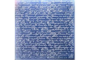 Kwan Crafts - Cartelline in plastica per goffratura di grandi dimensioni, 19,8 x 19,8 cm