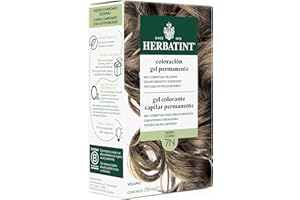 Herbatint Gel de Coloración Permanente para Cabello 7N Rubio - 170 ml | Sin Amoníaco, 100% Cobertura de Canas | Fórmula Vegana, con 8 Extractos Vegetales Orgánicos