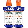 TheraBreath Healthy Gums Periodontist Formulated 24-Hour Oral Rinse with CPC, Clean Mint, 16 Ounce (Pack of 2)
