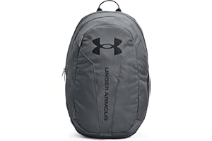 Under Armour Homme Sac À Dos Hustle Lite De 26,5 L, Black/Racer Red