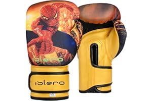 ISLERO FITNESS ISLERO Kids Boxing Gloves MMA GEL Punch Bag Muay Thai Martial art Training 4oz 6Oz 8Oz