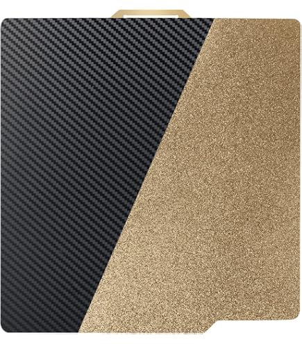 Produktbild von LANEKGU 257x257mm Doppelseitige Bauplatte Für Bambu Lab – 8-zackiger Stern + Galaxy PEY (Federstahl, Für X1/P1/A1)