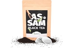 BATU Te Negro Bolsitas | Premium | 100 Bolsitas de té | Origen Assam, India | 100% ingredientes naturales