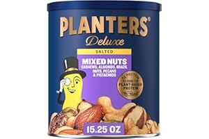 Planters Deluxe Mixed Nuts, 15.25 Ounce (432g)