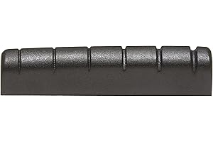 Black Tusq XL PT-6010-00 Sillet de tête avec encoches pour guitare Gibson Style