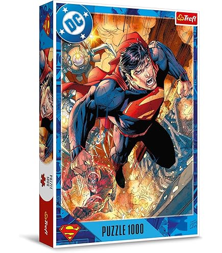 Superman Puzzle 1000 Teile - Clementoni Helden-Trilogie Teil 3