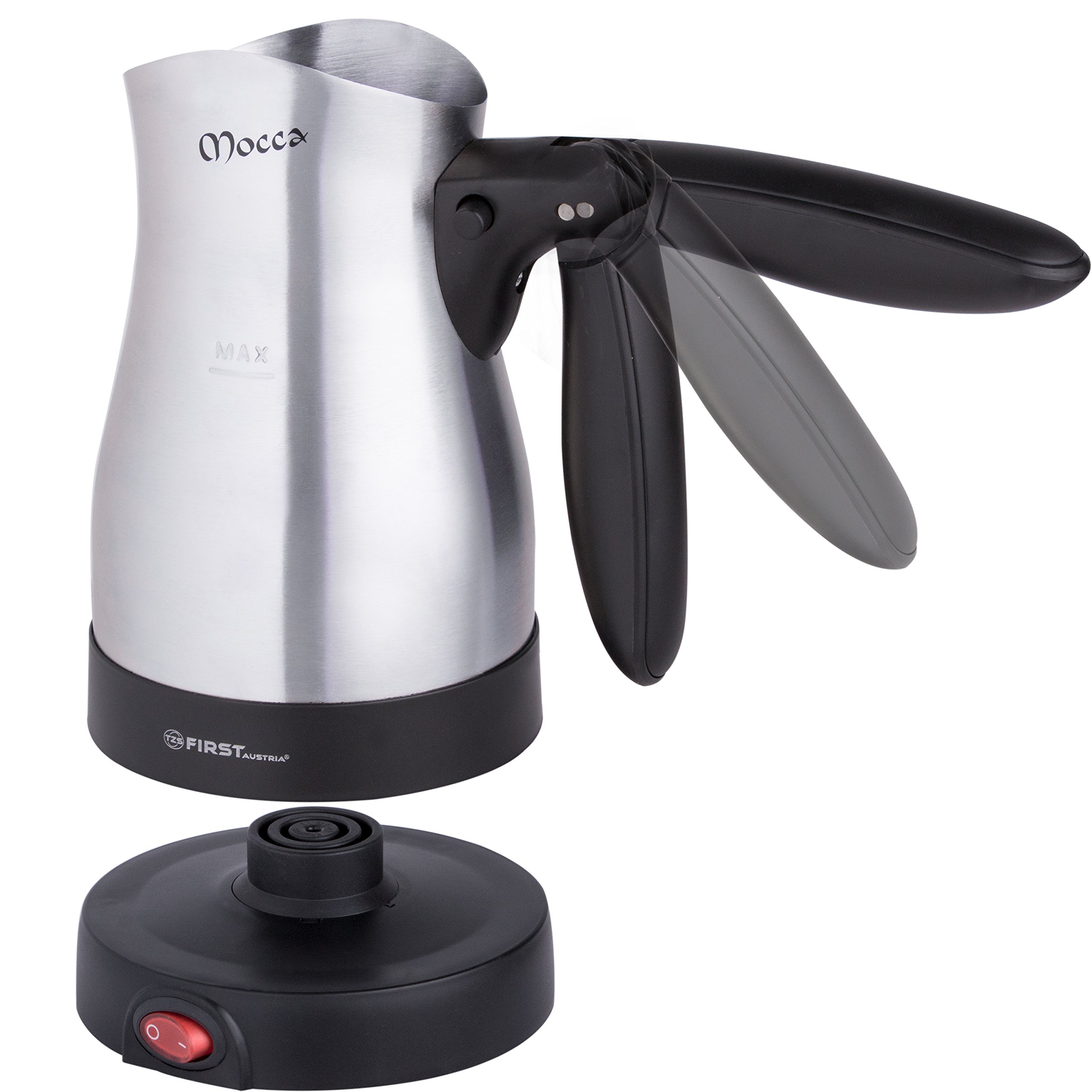 TZS-First-Austria-035-Liter-elektrischer-Trkischer-Kaffeekocher-800W-Mokkakocher-Espressokocher-Wasserkocher