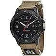 Timex Mens Quartz Watch, Analog Display And Textile Strap