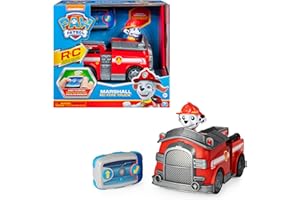 PAW PATROL Marshalls ferngesteuertes Feuerwehrauto mit Fernbedienung, Spielzeug für Kinder ab 3 Jahren, Batteriebetrieben