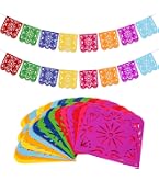 Set 2 Federe Per Cuscino Messicano 30x50 Cm - Fiori Libellula E Dalia Per Decorazione Dia De Los Muertos E Cinco De Mayo