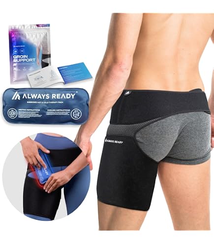 Short De Compression McDavid 479R - Néoprène 100%, Maintien Cuisse Et Aine - Homme, Taille Réglable