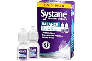 Systane balance lubricant eye drops, restorative formula -10 ml (Pack of 2)