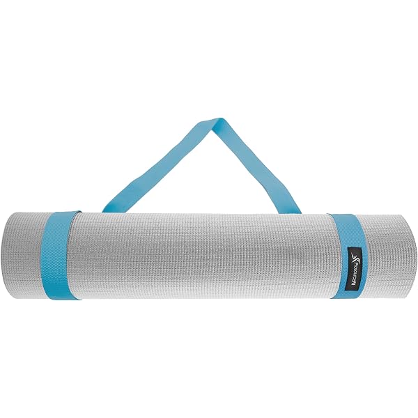 Cinghia Per Tappetino Yoga Regolabile 1,5m – Tracolla Imbottita E Traspirante Con Fibbie A Scorrimento – Adatta A Pilates, Fitness E Trasporto Outdoor