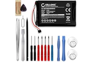CELLONIC, Navegación Batería, Compatible con Garmin Edge 810, Touring, 800 (1000mAh, 3.7V) + Juego de Herramientas