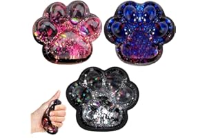HENJUNU 3 Stück Cat Paw Squishy, Squishy Pfote, Katzenpfoten Squishy, Süße Weiche Katzenpfoten Quetschspielzeuge, Squishy Katze Pfote, Cat Paw Squeeze Toy, Stressabbau Fidget Toys für Kinder und Erwachsene