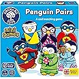 Orchard Toys Penguin Pairs Mini Game, Small and Compact, Travel Game, Holiday Game, Matching Game, Educational Game for Children Age 3-6