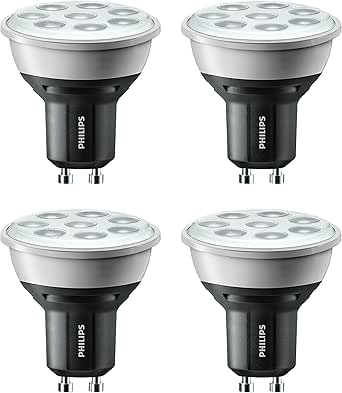 Philips LED-Spot, GU10, 5 W, Lichtleistung 50 W, dimmbar ...