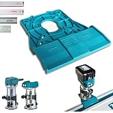 SLE Engineering Professional Guide Rail Adapter for Makita DRT50 / RT0700C / RT0702C / RT0700 for Makita / Bosch / Festool /