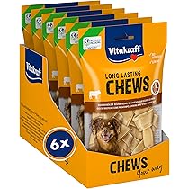 Osso Da Masticare Vitakraft Per Cani Di Grossa Taglia - In Pelle Bovina Pressata A Lunga Durata - Foto 6