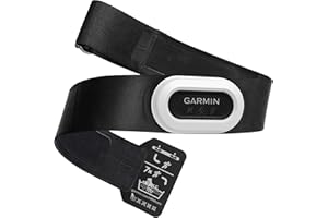 Garmin HRM-Pro Plus 010-13118-05 Capteur Cardiaque Moniteur de fréquence Cardiaque avec Sangle de Poitrine de qualité supérieure Capture la Dynamique de la Course à Pied, Transmission Via Ant+ et BLE