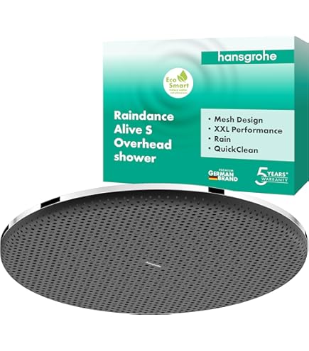 Hansgrohe Raindance E hoofddouche 300 1jet met douchearm Brushed Black