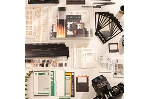 CIATBYYJ 94PCS Scrapbooking Kit, Vintage Collection Washi Stickers, Film Scrapbook Paper Packs for Journaling Supplies, Waterproof Tape Stickers for Journals Planners Aesthetic DIY Art Crafts Collage Album