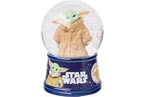 Silver Buffalo Star Wars The Mandalorian Child Light Up Snow Globe, 100 ml