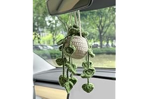 Flaconi Auto Deko Innenraum,Rückspiegel Anhänger,Auto Deko,Auto Hängende Ornament,Dekor Auto Zubehör für Frauen Innenraum,Niedliche Hängende Ornament für Auto,Geeignet für Alle Autos