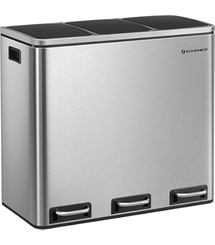 PROREGAL Wertstoffsammler 90L Mit Fronttür - Verzinkter Stahl, Blau - Robust & Abschließbar