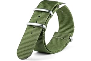 Neckarian NATO Strap 18mm 20mm 22mm 24mm Army G10 Uhrenarmband Nylon Military Watch Band für Männer Frauen