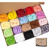 Vesaneae 12 kleuren, 8 g, viltwol, naaldvilt
