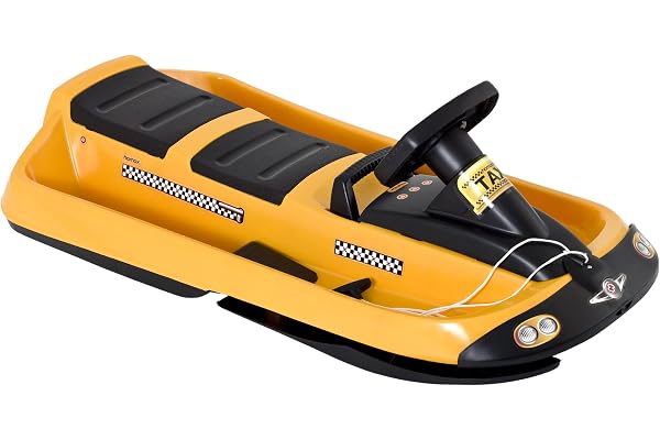 Hamax Luge Sno Fire Taxi mixte enfant Jaune