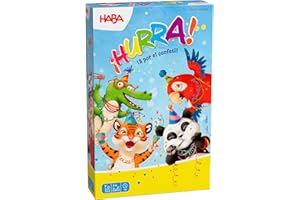 HABA 2012214002 - ¡HURRA!, Juego Infantil de Mesa de clasificación. Más 3 años