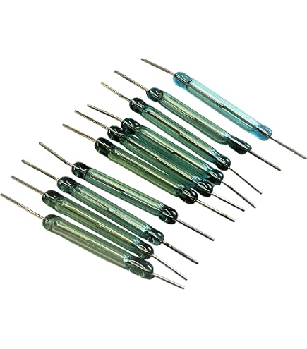 30 Stück Glas-Reedschalter Y213 (NO) + Magnete – 2x14 Mm, Für Tür-/Fensterkontakte & Alarme