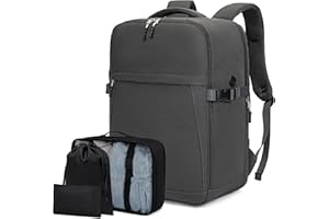 Lossga Designed for Cabin Bag 45x36x20 New Easyjet Underseat Cabin Bag Carry on Backpack for Travelling Travel Rucksack for Men Women