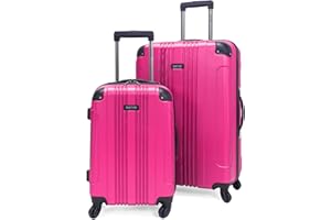 Kenneth Cole REACTION Out of Bounds ABS 4-Rad-Gepäck-Set, 2-teilig, Größen 50,8 cm und 71,1 cm, Magenta (Pink) - 5709482
