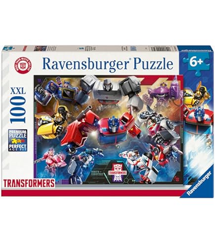 Ravensburger 4S Vision Transformers Cats Slot Fit 3D Puzzle [Optimus