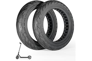 ANSENI® Ruedas Macizas Patinete Electrico,Rueda (9.5x2)9.5pulgadas Neumáticos de Reemplazo,Rueda Repuesto Antipinchazo Compatible con Xiaomi Scooter Electrico M365, Xiaomi 1S,Essential,Cecotec (2 Uds)