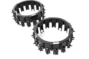 Robomow OEM FR-MRK6022A RoboGrips RS - Ruote per robot tosaerba, colore: nero